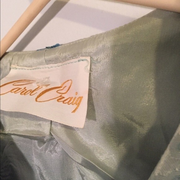 Vintage 1960s Carol Craig dress w matching jacket - Picture 3 of 6